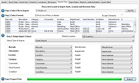 My Assets Import Data Screen