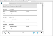 My Storeroom Reports Viewer Screen